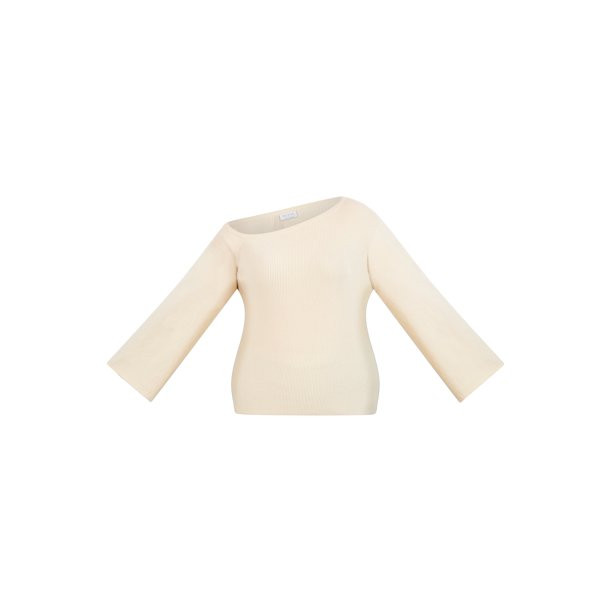 Sofia Jeans by Sofia Vergara Women's Plus Size One-Shoulder Sweater | Walmart (US)