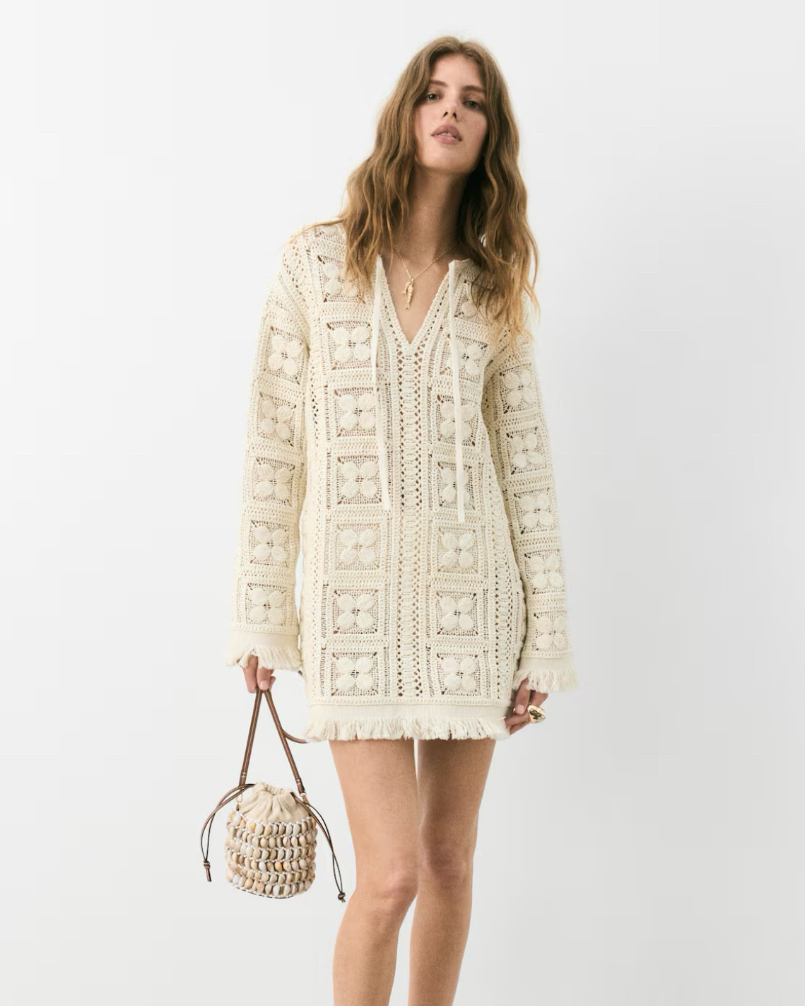 Crochet dress from H&M 

#LTKuk #LTKsummer #LTKspring