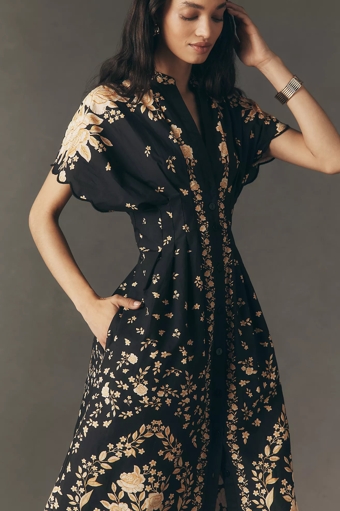Anthropologie x Farm Rio Midi Dress | Anthropologie (US)