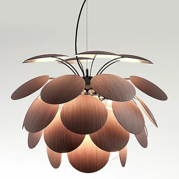 Discoco Wood Pendant Light by Marset | YLighting