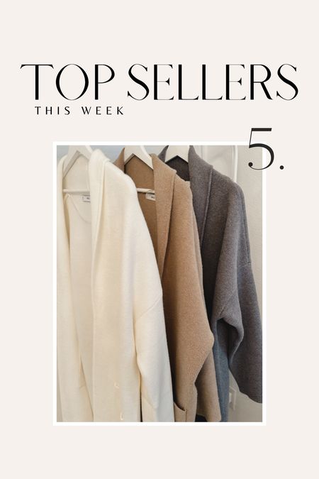 Top Seller - Cardigan Coat #Stylinbyaylin

#LTKstyletip #LTKtravel #LTKSeasonal