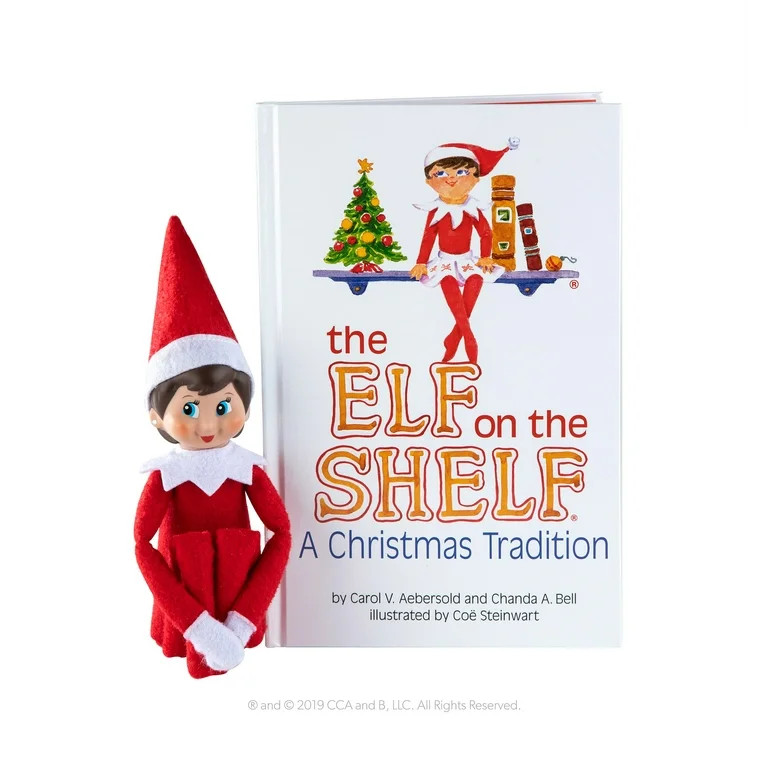 The Elf on the Shelf: A Christmas Tradition - Girl Scout Elf with Blue Eyes - Includes Artfully I... | Walmart (US)