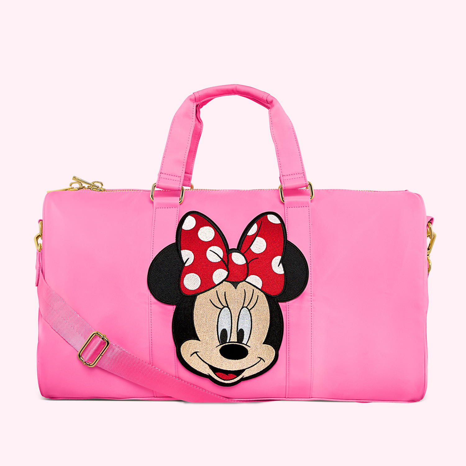 Disney Minnie Mouse Bubblegum Pink Duffle Bag | Stoney Clover Lane | Stoney Clover Lane