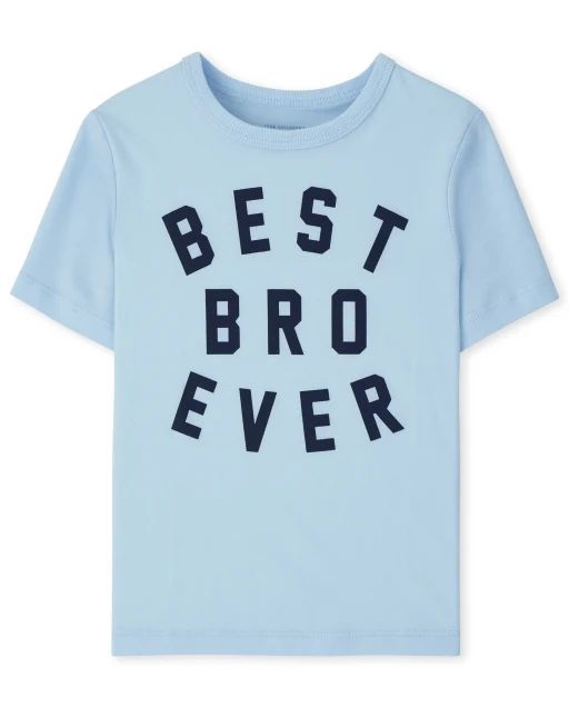 Baby And Toddler Boys Matching Family Short Sleeve Best Bro Ever Graphic Tee | The Children's Pla... | The Children's Place
