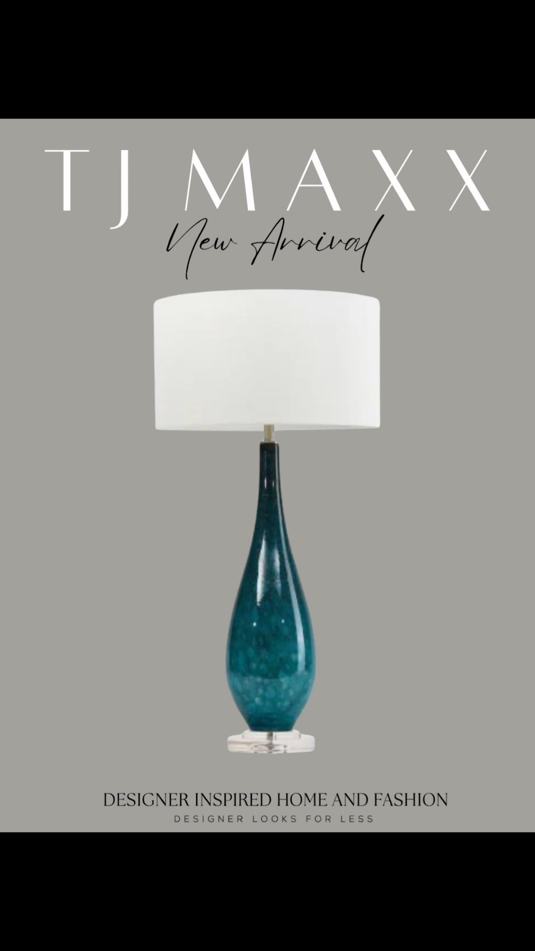 T J Maxx new arrival designer lamp

#LTKHome