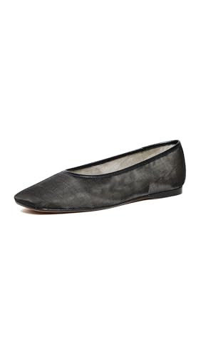 Vince Women's Leah Mesh Flats, Black, 5.5 Medium US | Amazon (US)