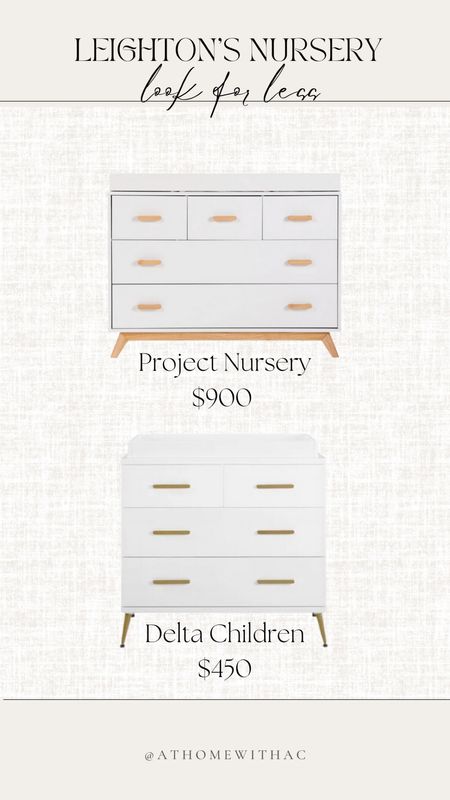 Neutral girl nursery look for less white nursery dresser 

#LTKbaby #LTKbump #LTKFind
