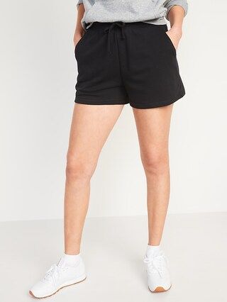 Extra High-Waisted Vintage French Terry Sweat Shorts for Women -- 3-inch inseam | Old Navy (US)