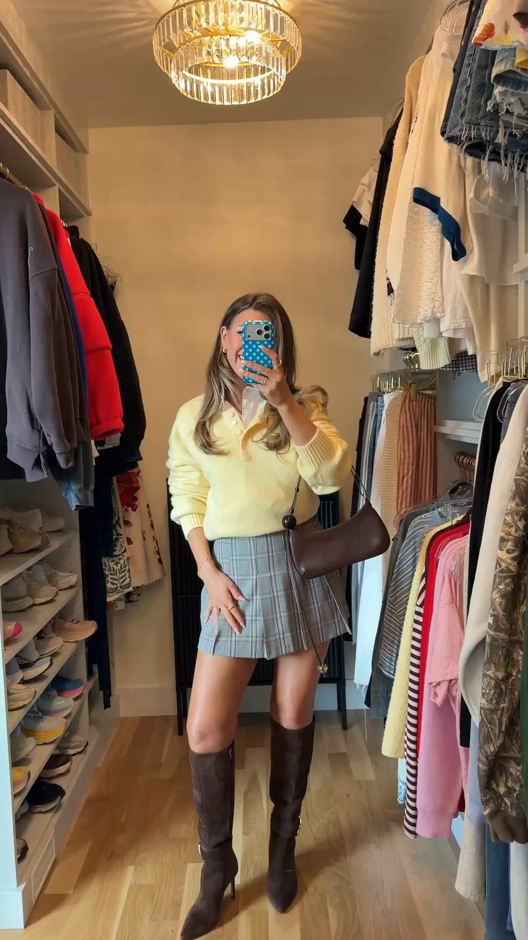 abercrombie viral mini pleated skort with yellow knit polo sweater with a white collared shirt underneath and brown suede knee-high boots for summer, fall and winter 

wearing my usual smalls
xs: skort

electric picks: emerson20

skort outfits, athletic skorts, casual skort outfits, summer skort outfits, skorts, everyday skort outfits, fall outfits, autumn outfits, sweaters, casual outfits, thanksgiving outfits, family photo outfits, date night outfits, work outfits, fall fashion, autumn fashion, cozy outfits, transitional outfits, neutral outfits, everyday outfits, weekend outfits, women’s fashion

#LTKgrwm #LTKU #LTKootd