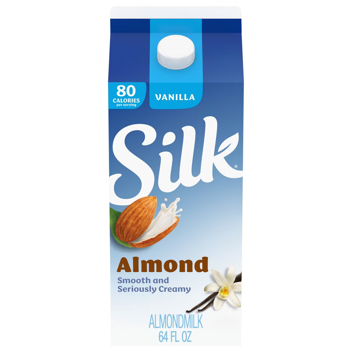 Silk Vanilla Almond Milk - 0.5gal | Target