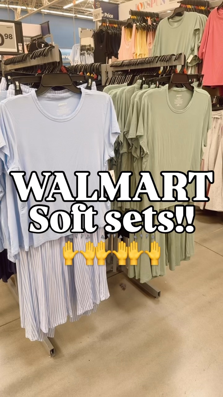 Perfectly soft modal sets & they’re lightweight to the touch!! More colors online 🙌

Walmart
Joyspun
Sets

#walmartpartner #joyspun #walmartfashion #walmartfinds #sets