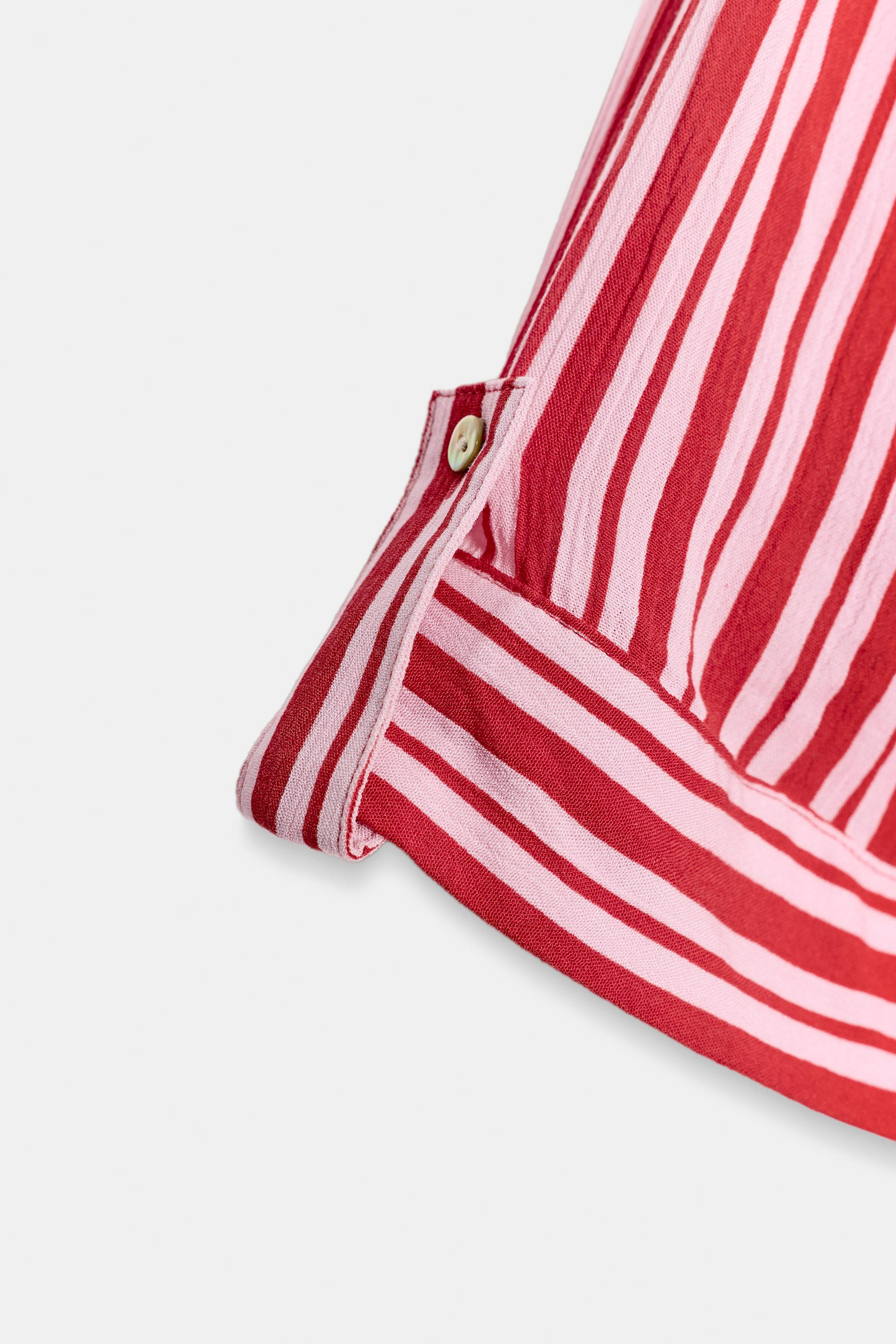 FLOWY STRIPED SHIRT | Zara US