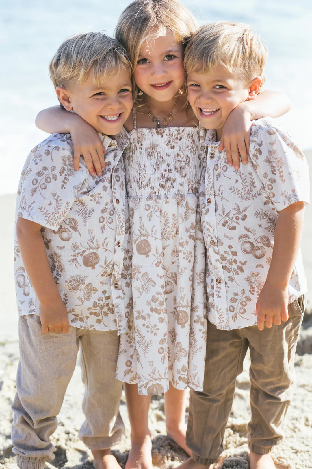 Kids Mae Smocked Dress | Morning Lavender