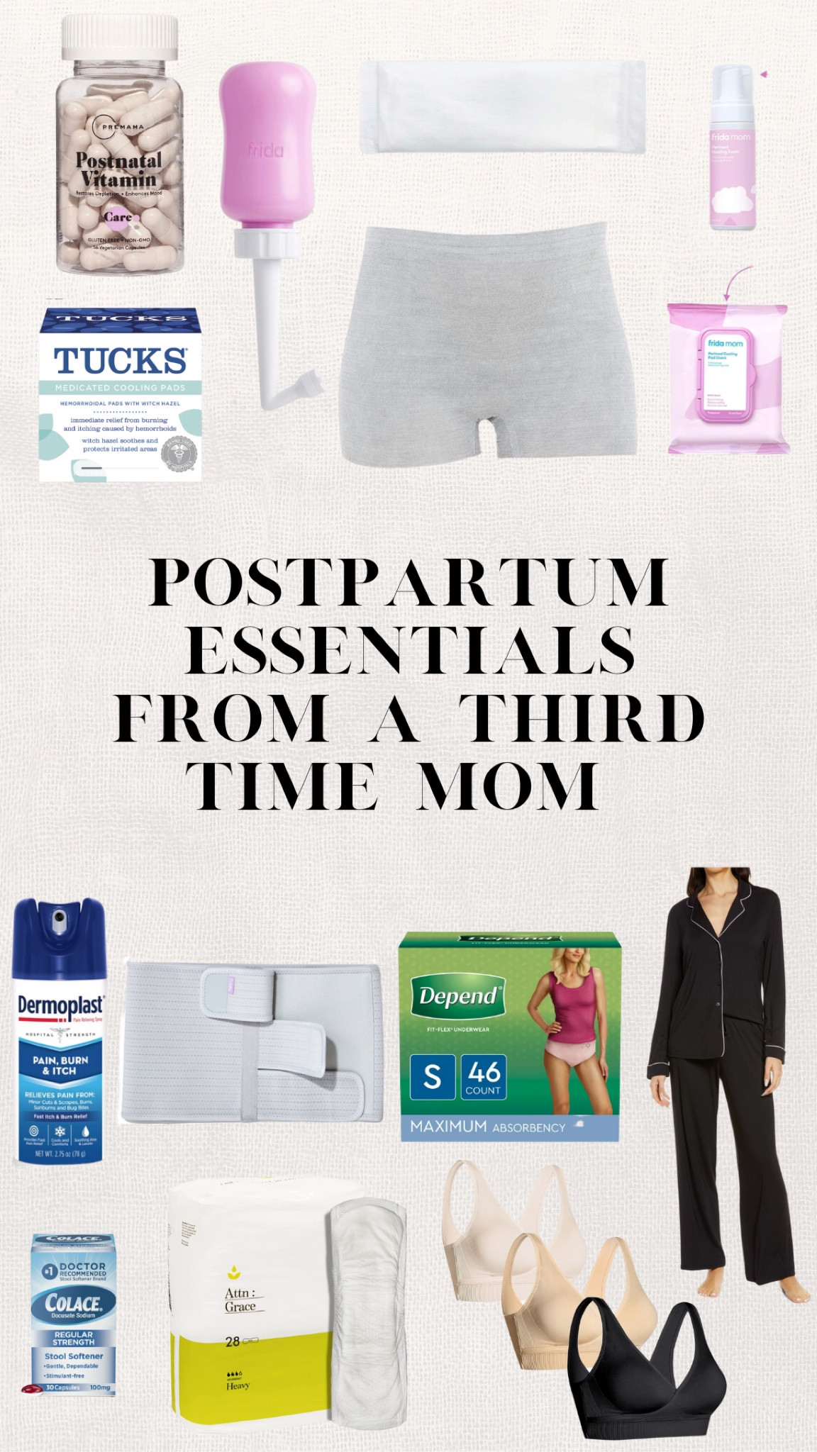 Postpartum essentials from a third time mom

#LTKbump #LTKbaby #LTKfamily