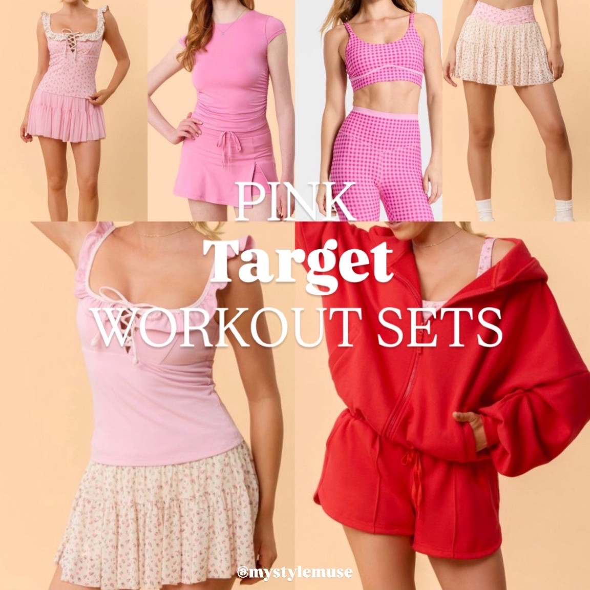 Target SNAPPED With These Pink Sets 💕

There is so much cuteness dropping this week at @target especially in the activewear space and I'll be making sure we don't miss anything!!! How cute are these sets!?? They will sell out of this collection so grab what you want now!!! I am 5,7 130 and I wear a small or xs. 

#target #joylabs 

#LTKselfcare #LTKOver40 #LTKfitnessgoals