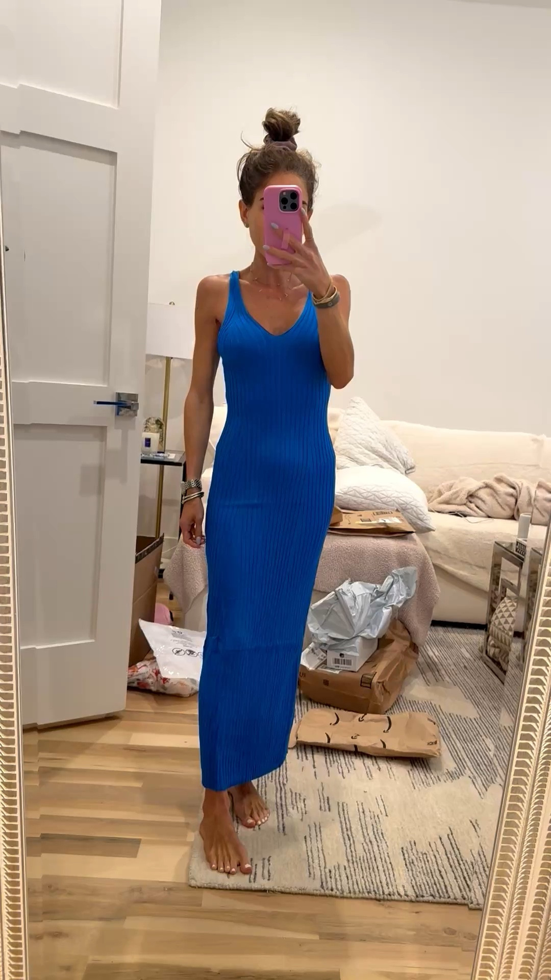 The prettiest blue vacation dress wearing smallest size. So simple and classy
Amazon vacation dress 

#LTKPetite #LTKSeasonal #LTKTravel