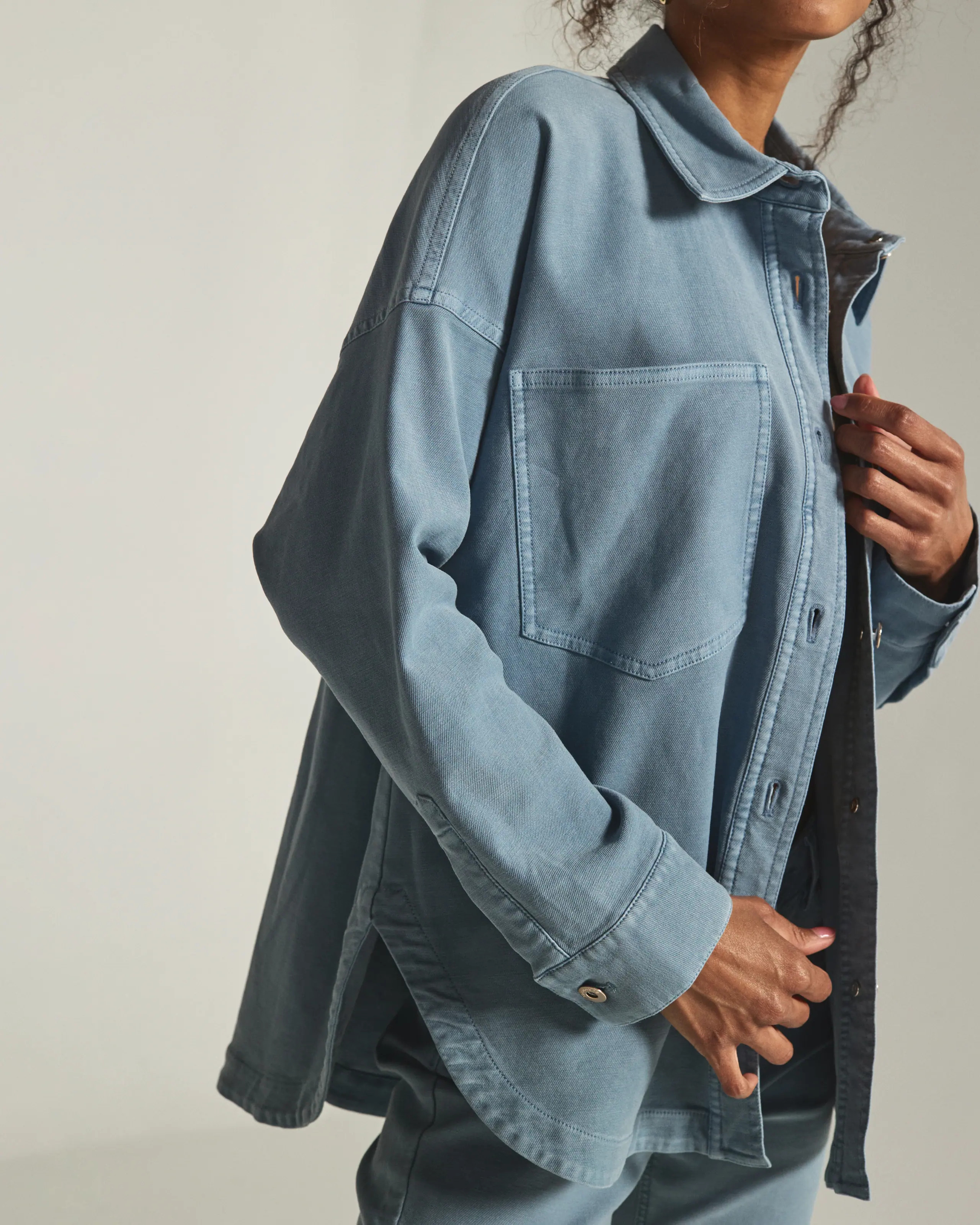 Generation Oversized Shirt Jacket | 7Diamonds