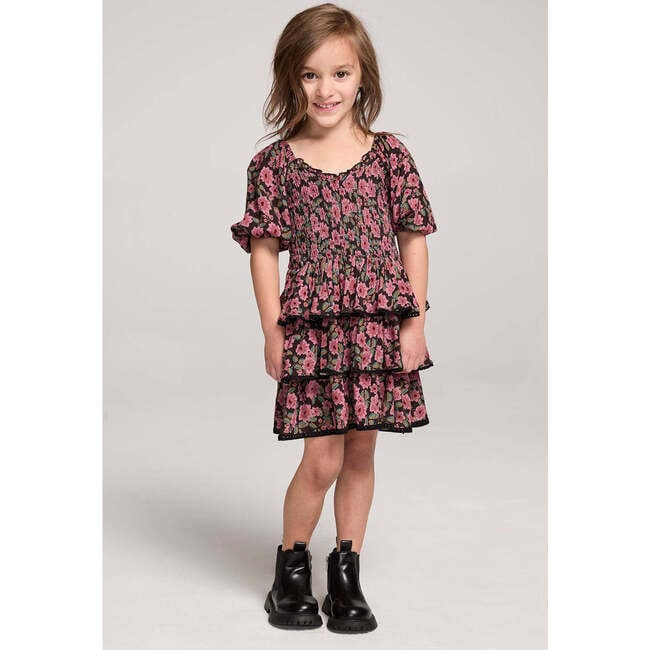 Saltwater Luxe | Daphne Mini Dress (Multicolor, Size 6-7Y) | Maisonette | Maisonette