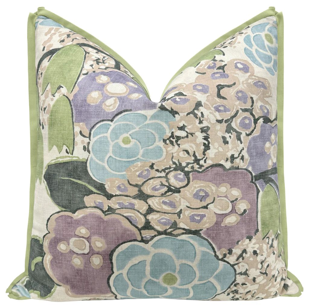 LAURA // LAVENDER AND GREEN | THIBAUT | LITTLE DESIGN COMPANY