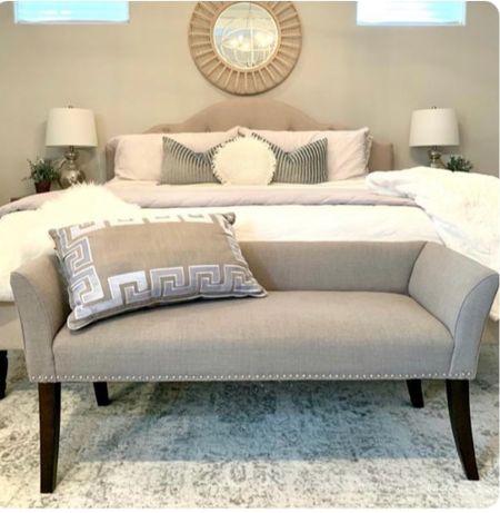 Bedroom decor, bedroom bench, upholstered bed

#LTKStyleTip #LTKSeasonal #LTKHome