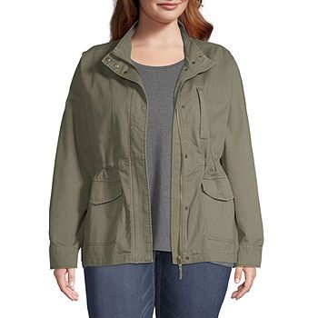 a.n.a Twill Lightweight Anorak Plus | JCPenney