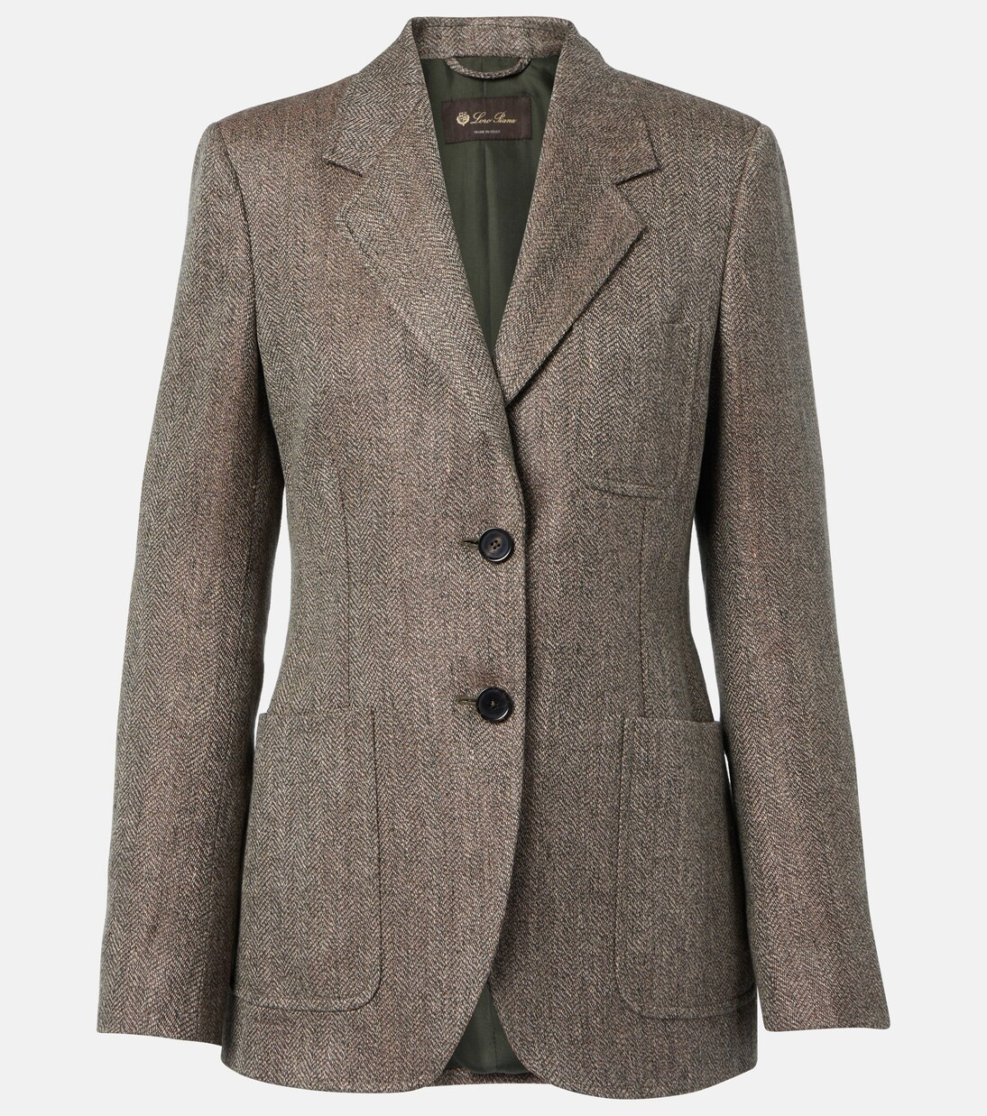 Eleanor chevron linen blazer | Mytheresa (UK)