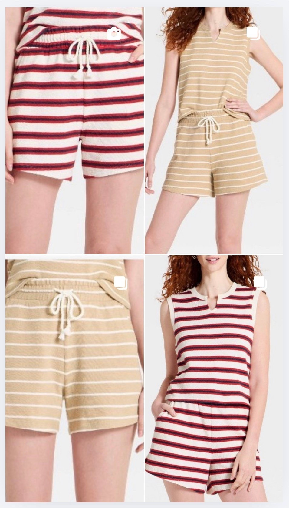 Perfect little summer sets!