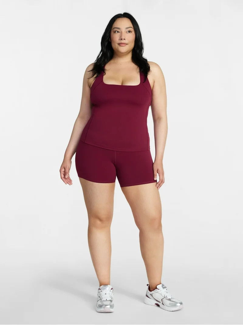 Avia Women's and Women's Plus SoftSculpt Bike Short, Sizes XS-4X | Walmart (US)