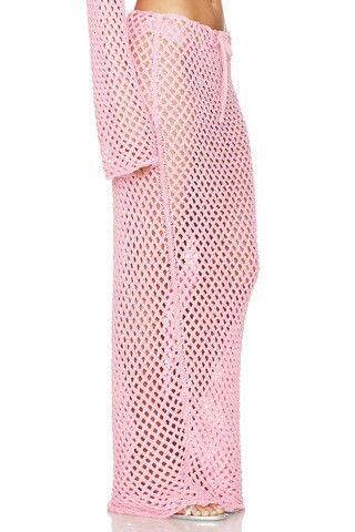 Magen Skirt in Pink Cream | Revolve Clothing (Global)
