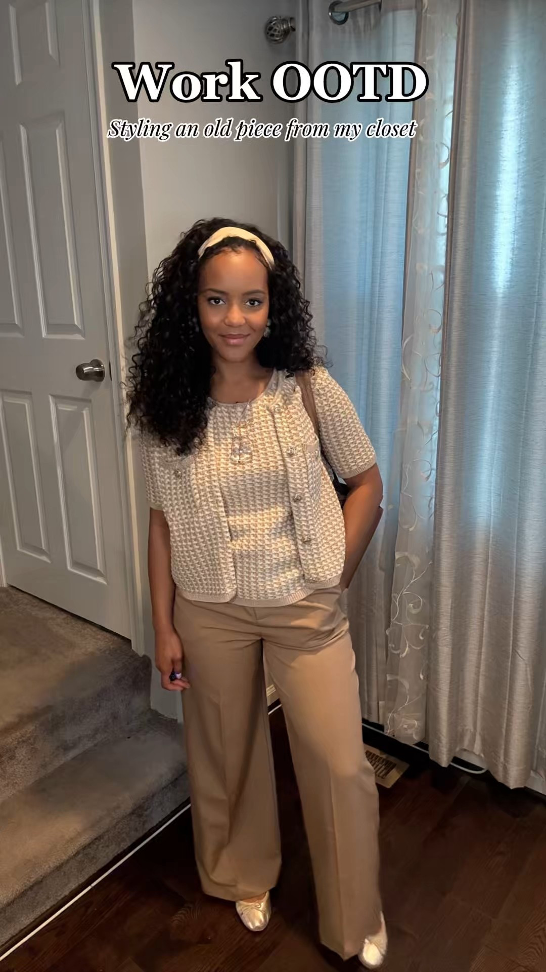 A twin set is one of the easiest ways to look pulled together without overthinking. For business casual, I like pairing it with tailored trousers like I did in this video.

#LTKWorkwear #LTKSeasonal #LTKItBag