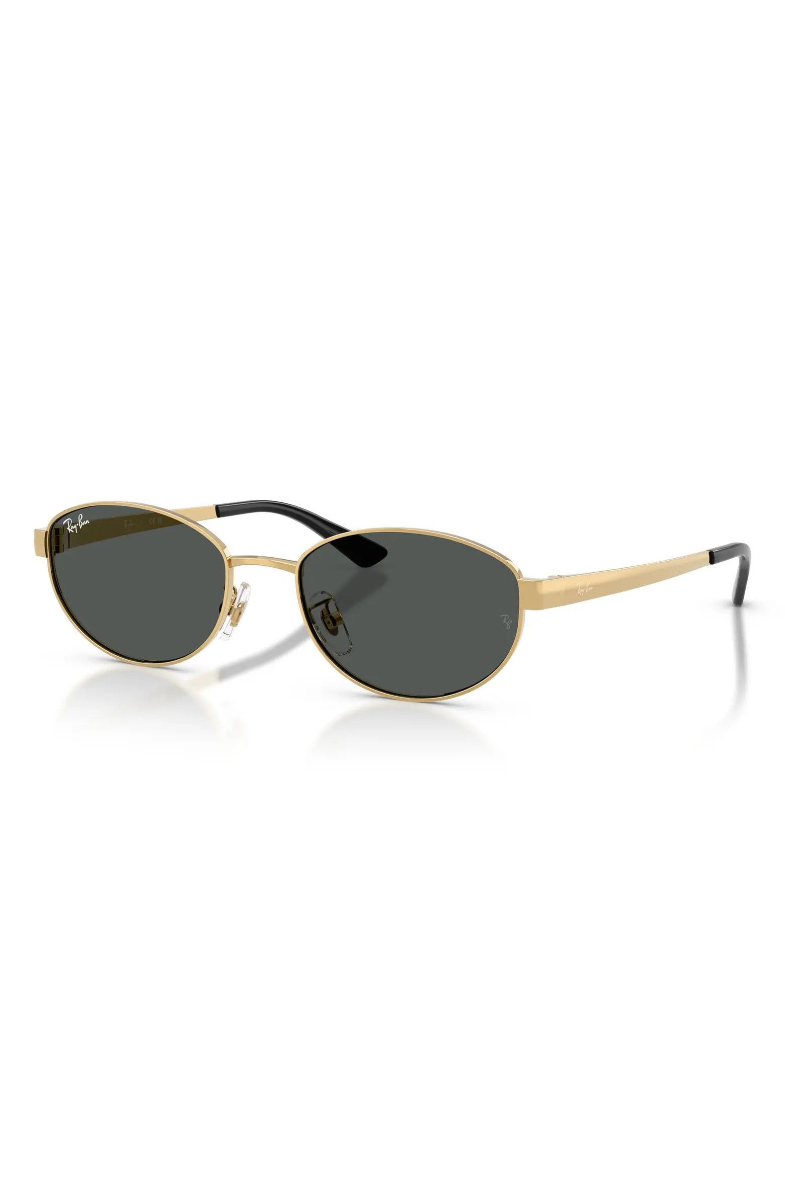 55mm Oval Sunglasses | Nordstrom
