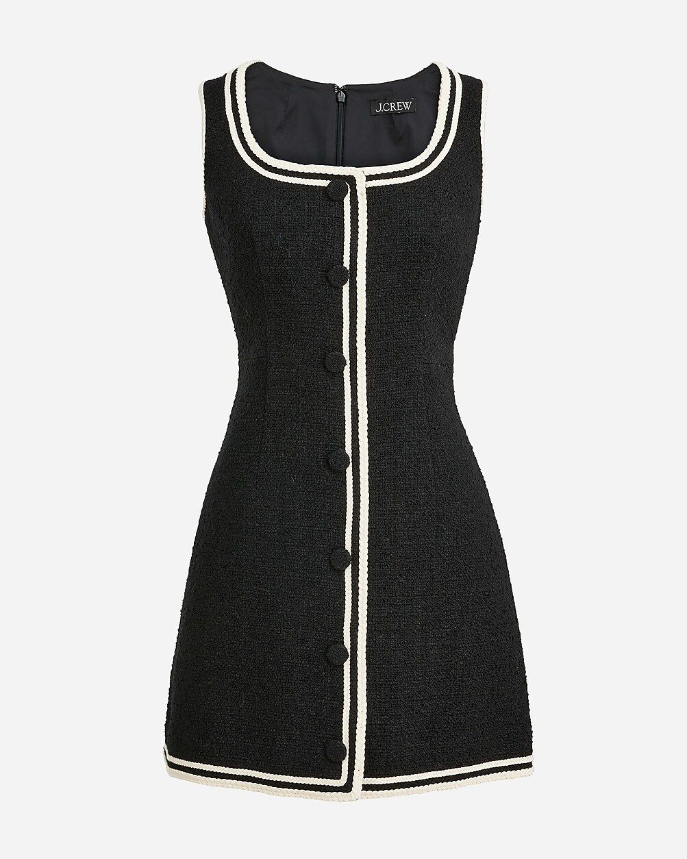 Sophia sleeveless dress in tweed | J.Crew US