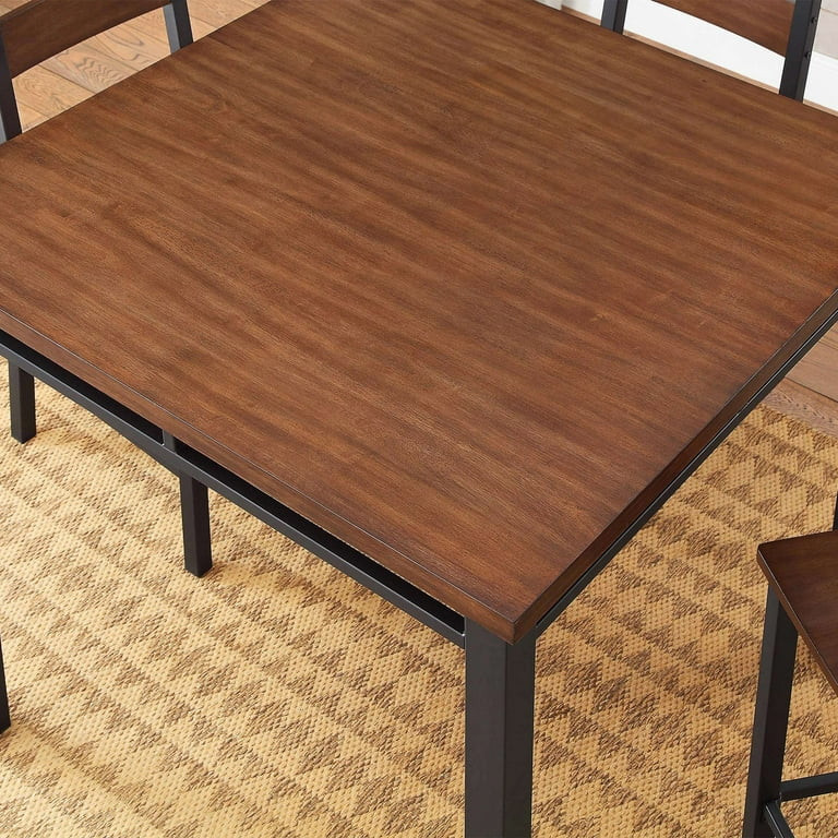 Better Homes & Gardens Austen 5-Piece Counter Height Dining Set, Vintage Oak | Walmart (US)