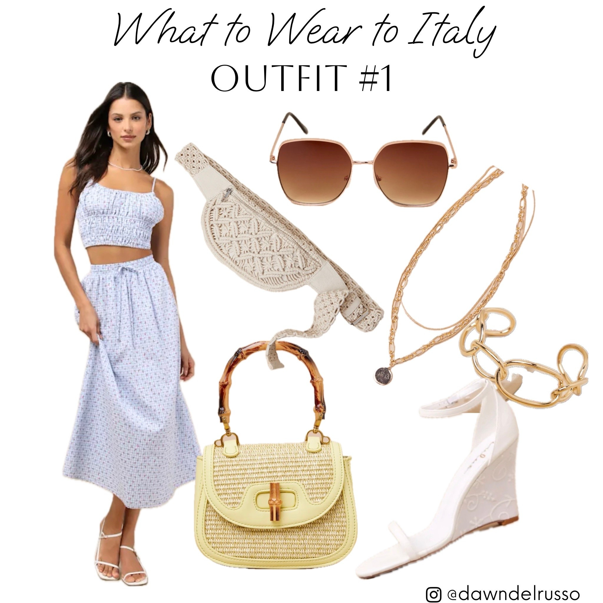 What to wear to Italy outfit #1