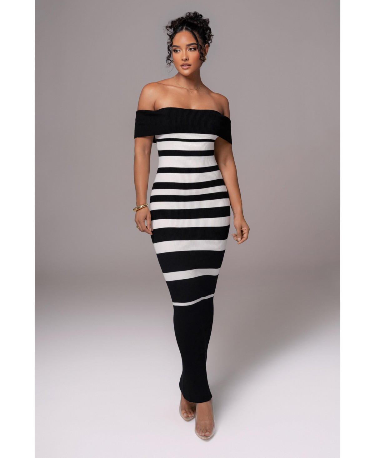 Jluxlabel Women's Custom Maxi Dress - Black/ivory | Macy's