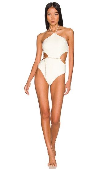 Mountain One Piece in Off White | Revolve Clothing (Global)