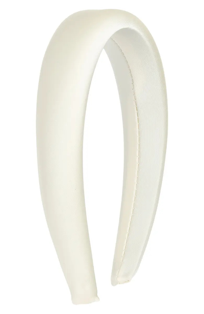 Puff Satin Headband | Nordstrom