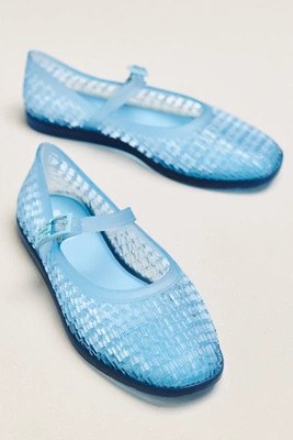 Melissa Harper Jelly Mary Jane Flats | Anthropologie (US)