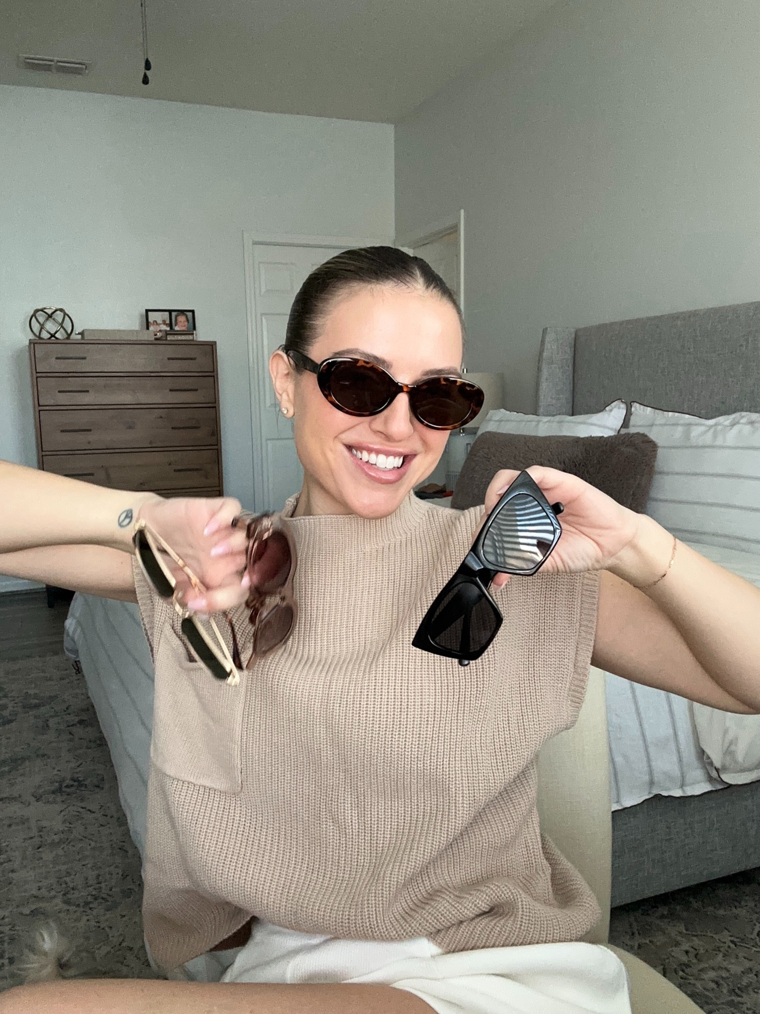 Let’s try on & review my top OG Amazon sunglasses 😎. For full video follow me on insta & TikTok!


@Amazon Fashion @Amazon @Amazon Influencer Program 

#sunglasses #amazon #amazonfinds #amazonmusthaves #amazonvirtualtryon #fashion #fashiontiktok #sunnies #accessories #fashioninspo #affordable #ootd #viral #trending #fyp #tryonhaul #haul #summer #summervibes #spring #fl #tampa 

#LTKSeasonal #LTKstyletip