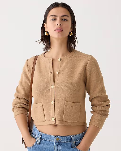 Emilie sweater lady jacket | J.Crew US