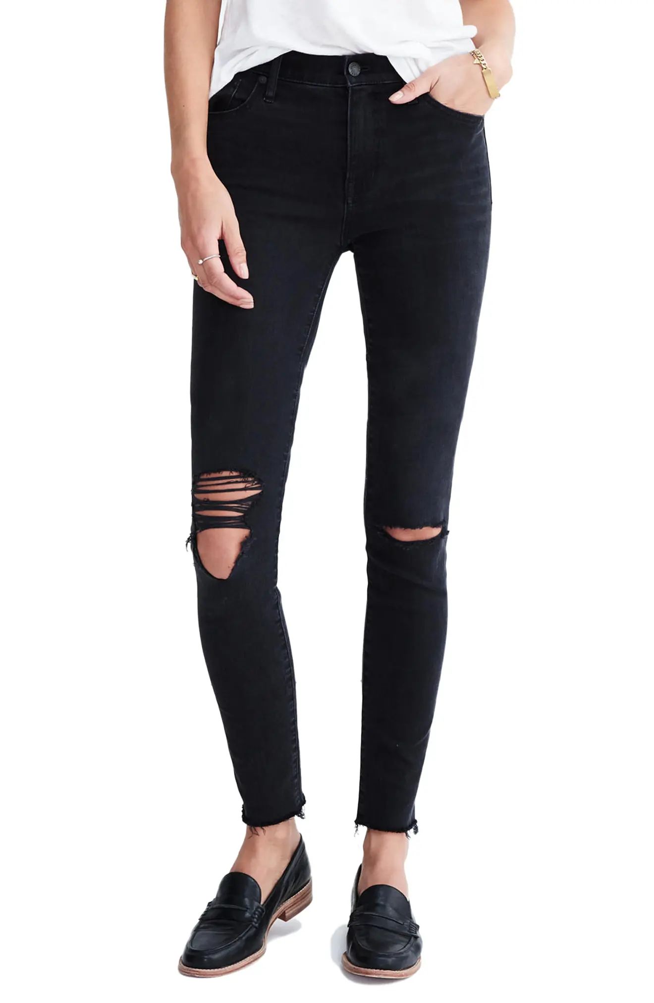 9-Inch High-Rise Skinny Jeans | Nordstrom