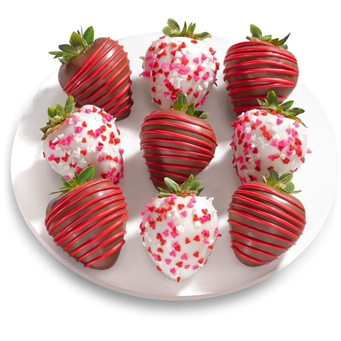 9 Love Bites Chocolate Covered Strawberries (Fun Size) | Amazon (US)