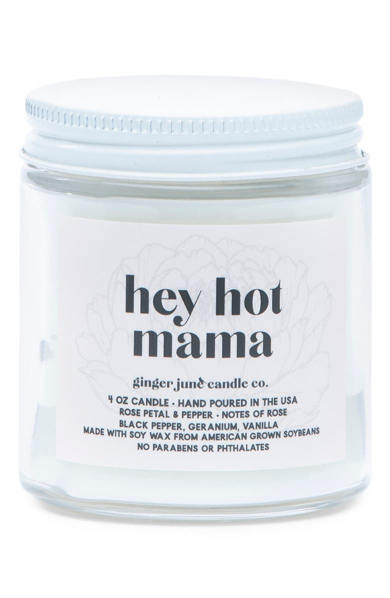 Ginger June Candle Co. Hey Hot Mama Mini Jar Candle | Nordstrom | Nordstrom
