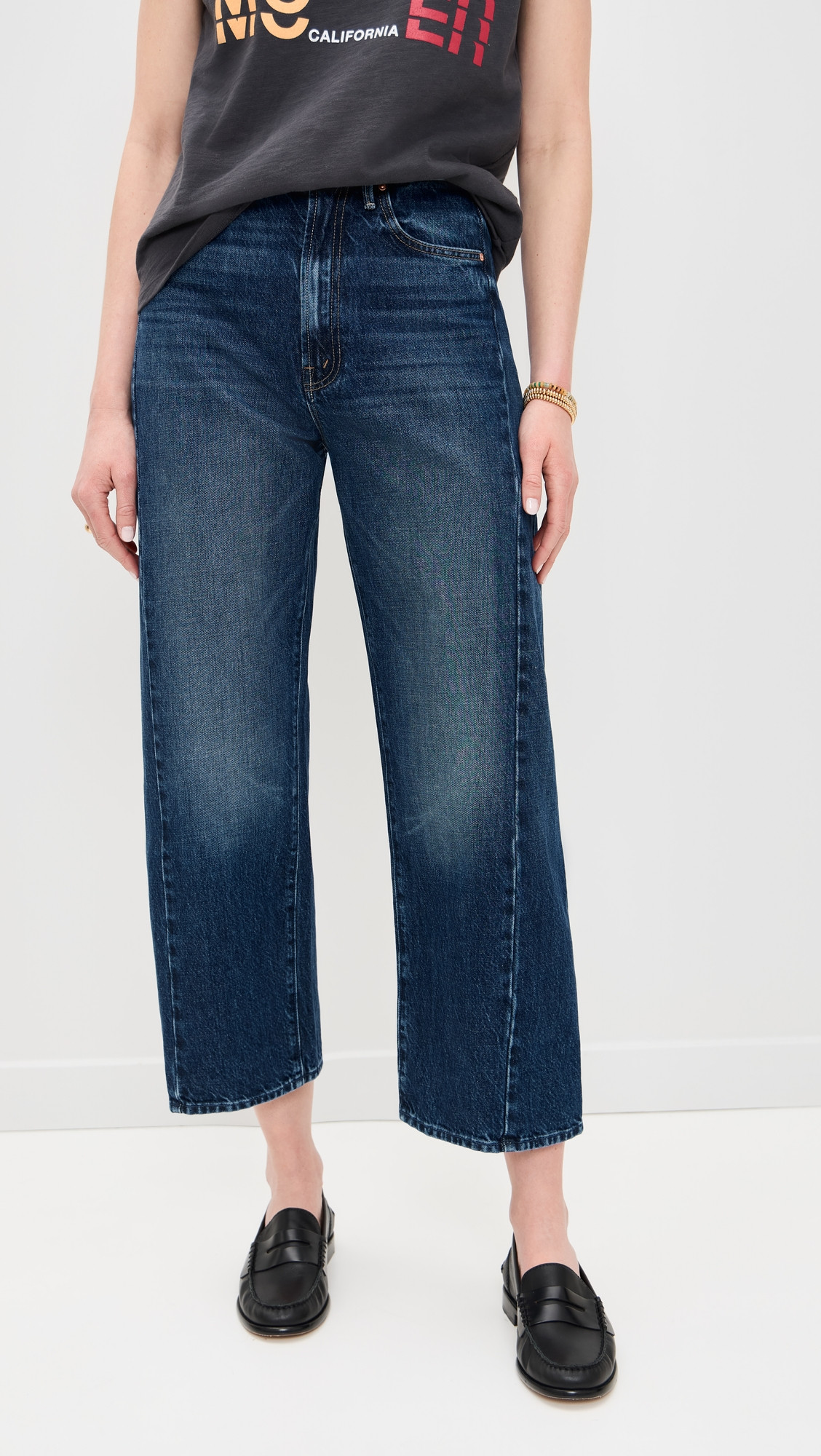 MOTHER The Half Pipe Ankle Jeans Did You Bring Me Anything 32 | Shopbop