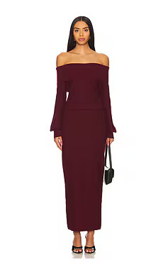Favorite Daughter The Irene Dress in Sangria Nights from Revolve.com | Revolve Clothing (Global)