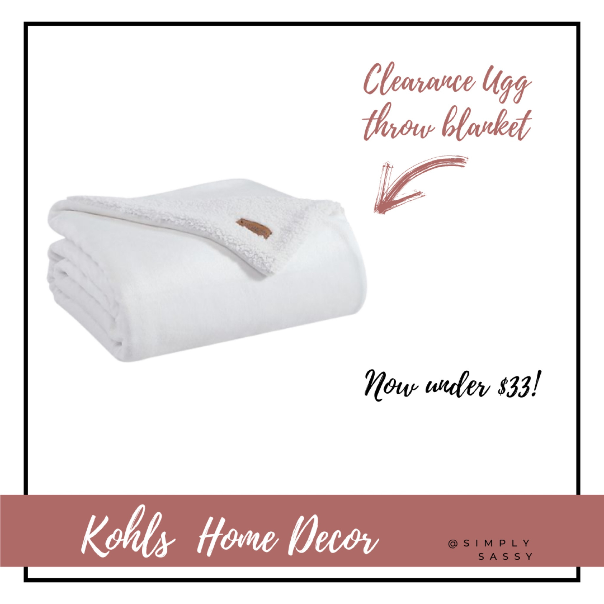 Clearance Ugg throw blanket under $33! #Ugg #laurabeverlin #alexaanglin #homedecor #minimalist #neutrals

#LTKunder50 #LTKSale #LTKstyletip