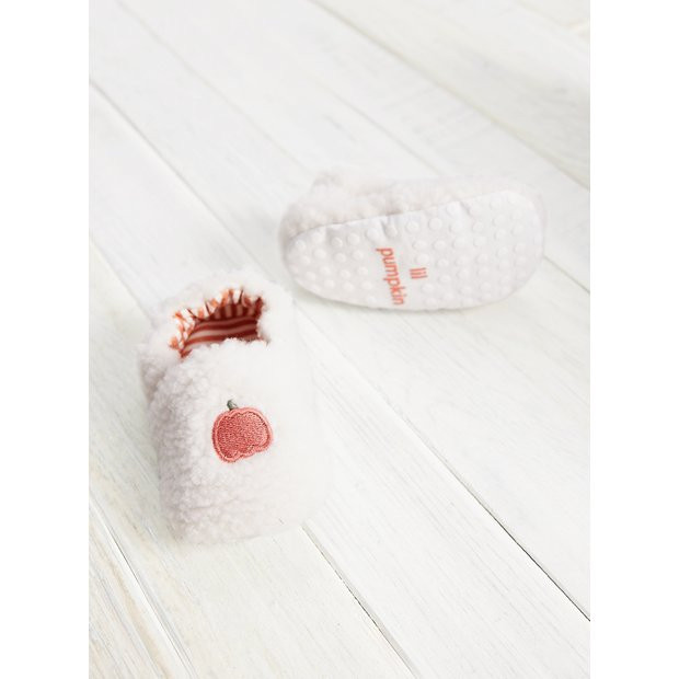 Buy Halloween Pumpkin Booties 3-6 months | Halloween clothes | Tu | Tu Clothing