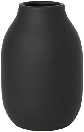 Blomus Vase Porcelain 15cm x 10.5cm / 6in x 4in - COLORA Peat Black | Amazon (US)