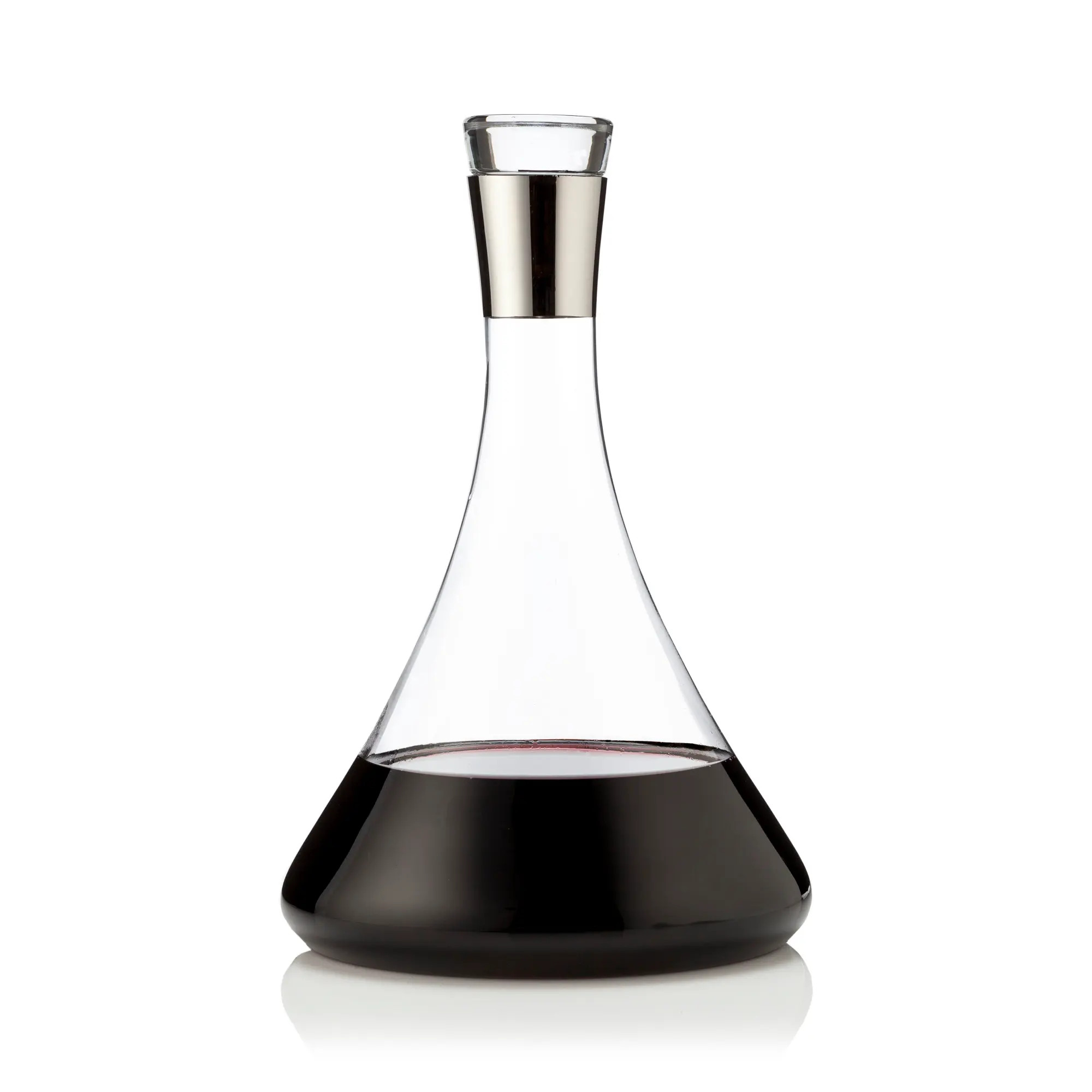 Irving Crystal Decanter with Chrome Rim | Nordstrom | Nordstrom