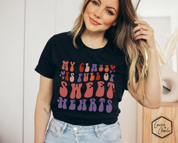 I Teach Sweet Hearts Shirt  Teacher Gift Teacher Valentines | Etsy | Etsy (US)